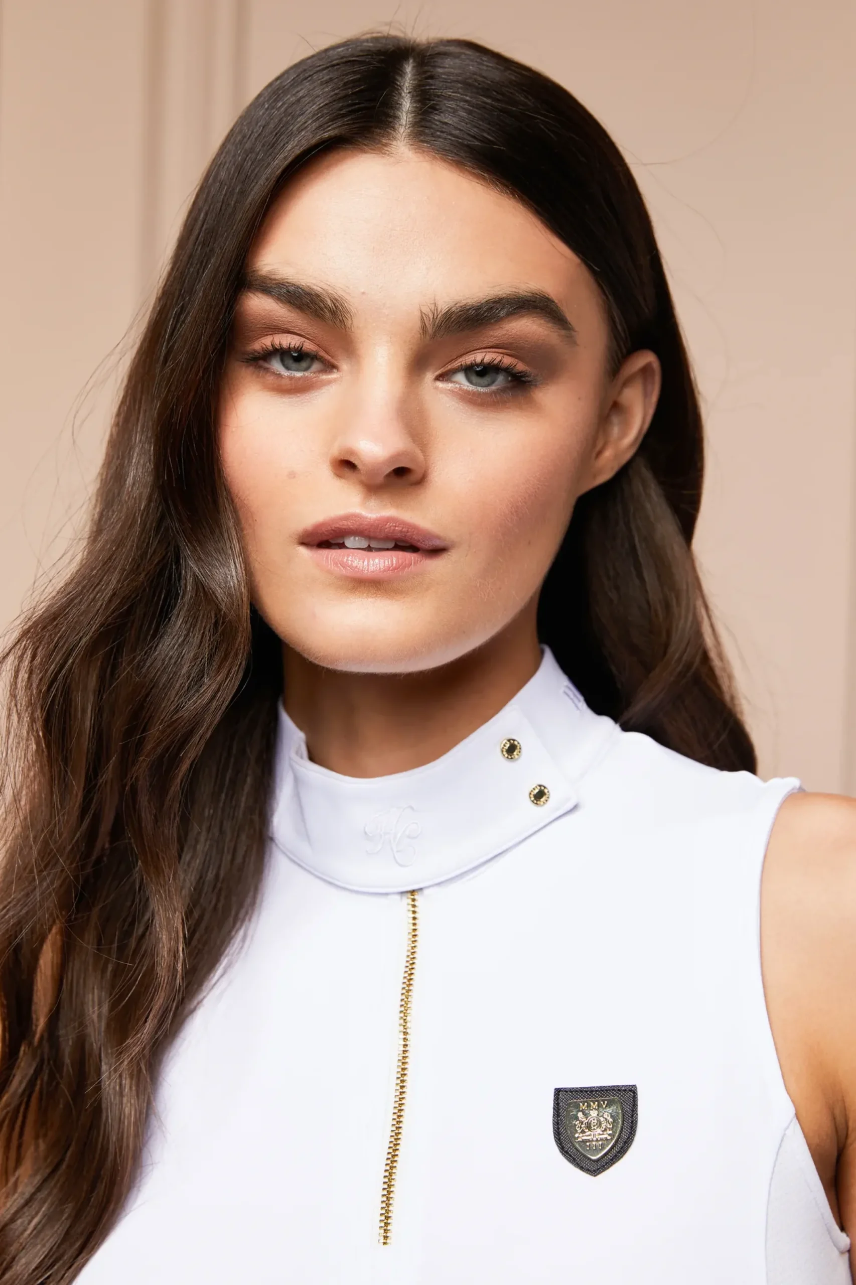 Holland Cooper Elite Sleeveless Base Layer White Sale