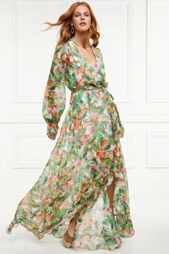 Holland Cooper Ellisa Maxi Dress St Lucia Outlet