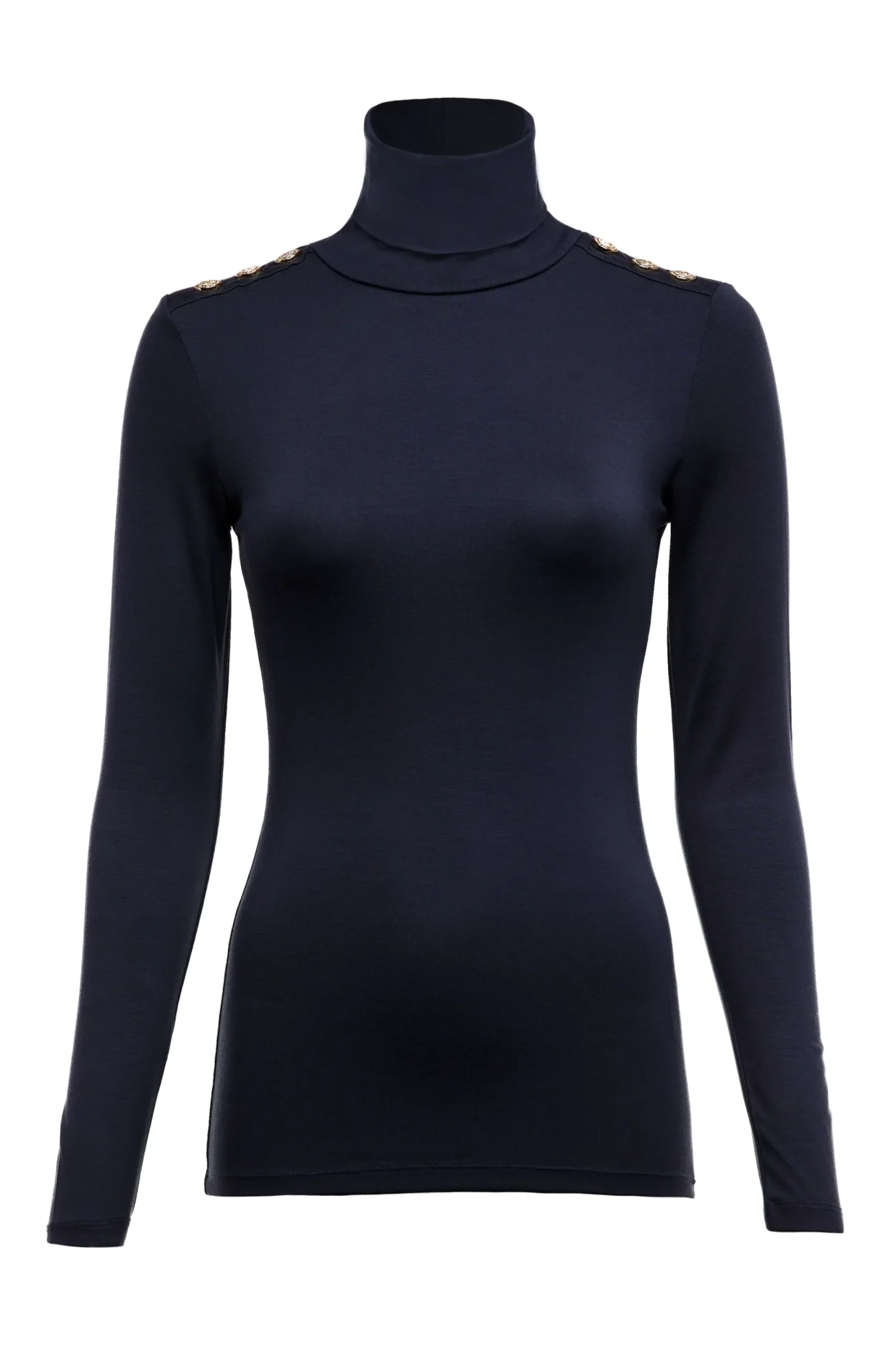 Holland Cooper Essential Roll Neck Ink Navy Hot