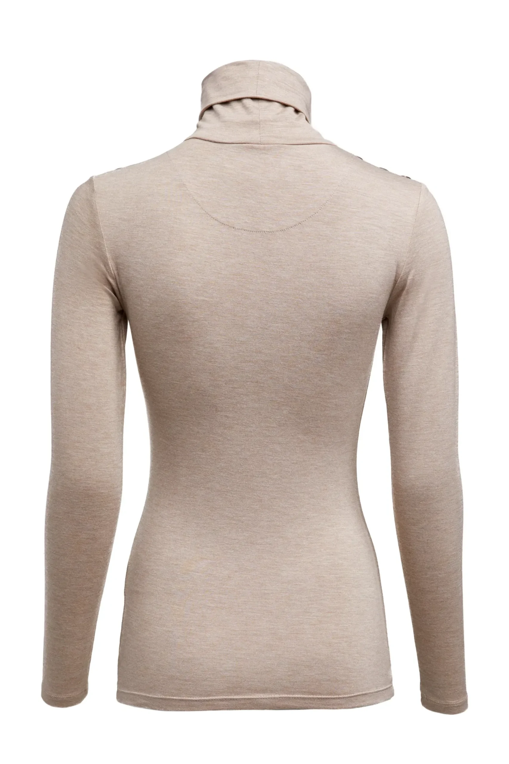 Holland Cooper Essential Roll Neck Oatmeal