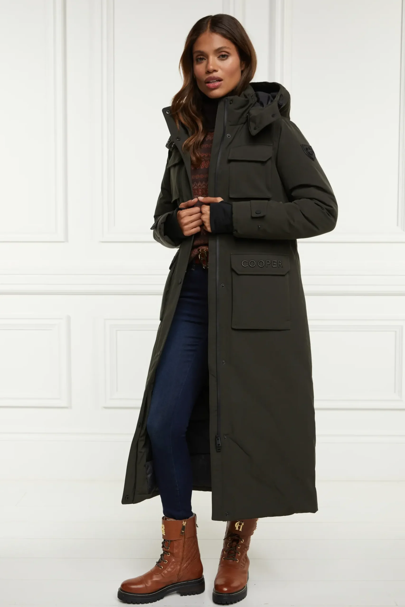 Holland Cooper Expedition Longline Coat Hot