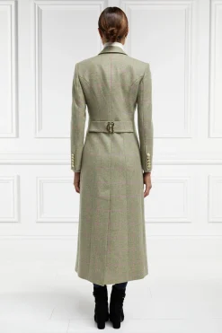 Holland Cooper Full Length Regency Coat Chartwell Check Discount