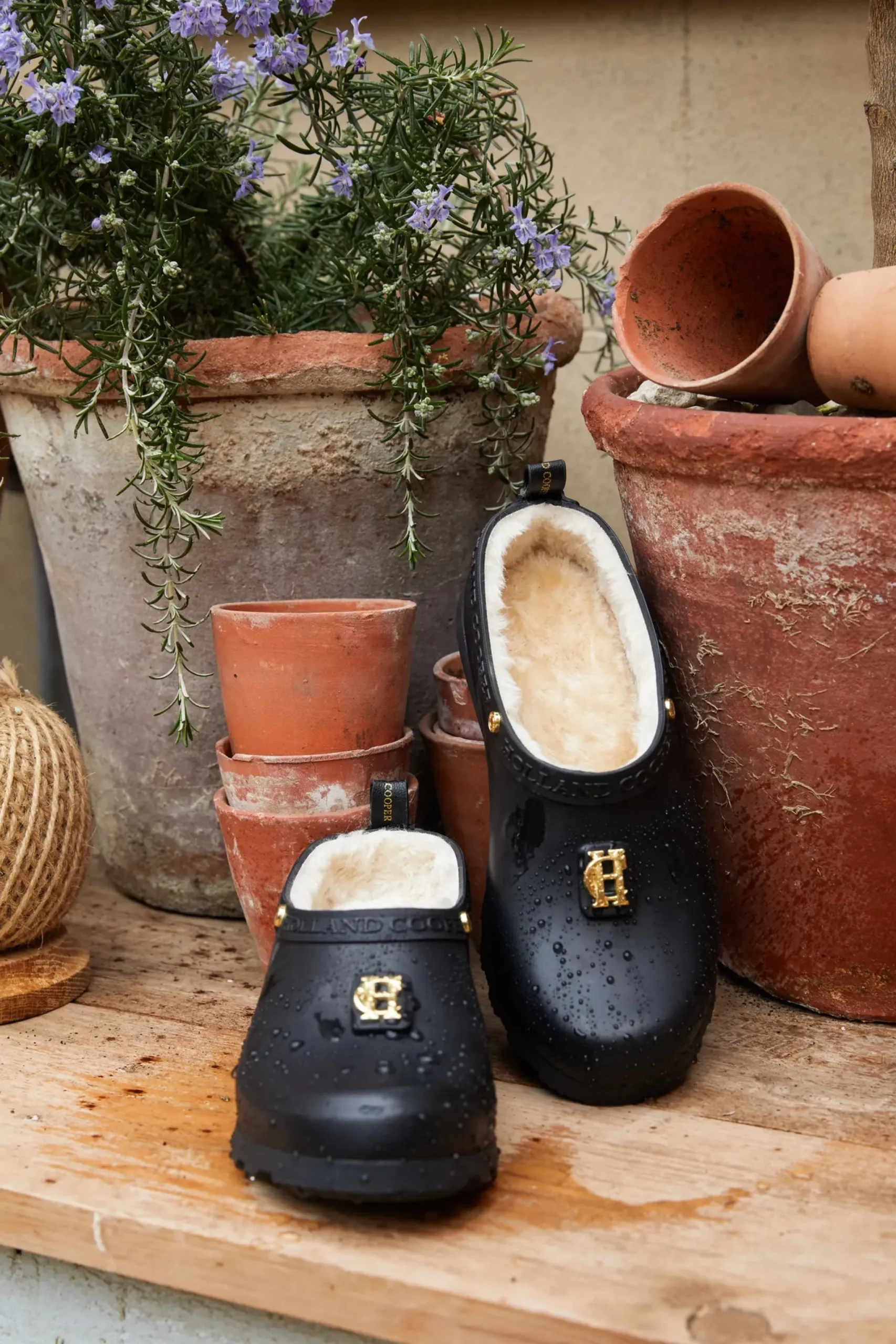 Holland Cooper Gardening Loafer Matte Black Best