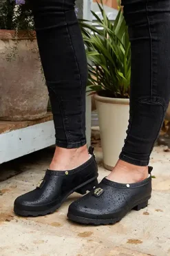 Holland Cooper Gardening Loafer Matte Black Best