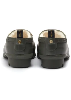 Holland Cooper Gardening Loafer Matte Green Discount