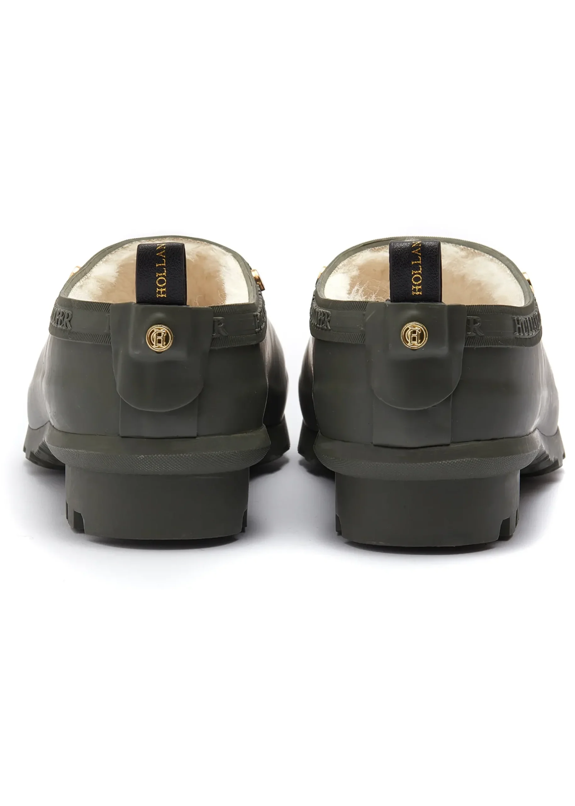 Holland Cooper Gardening Loafer Matte Green Discount