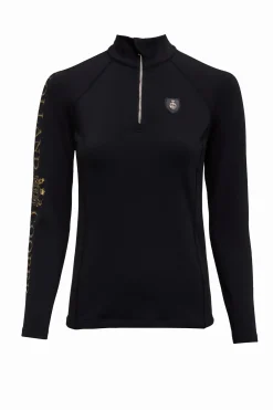 Holland Cooper Halcot Thermal Base Layer Black Outlet