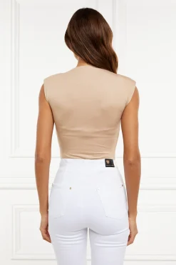 Holland Cooper Harper Bodysuit Light Camel Outlet