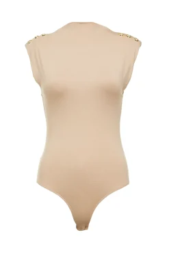 Holland Cooper Harper Bodysuit Light Camel Outlet