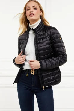 Holland Cooper Hawling Packable Jacket Black New