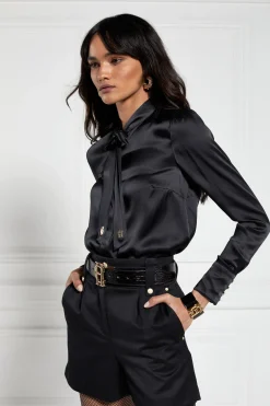 Holland Cooper HC Classic Belt Reversible Heritage Red Black Croc Best