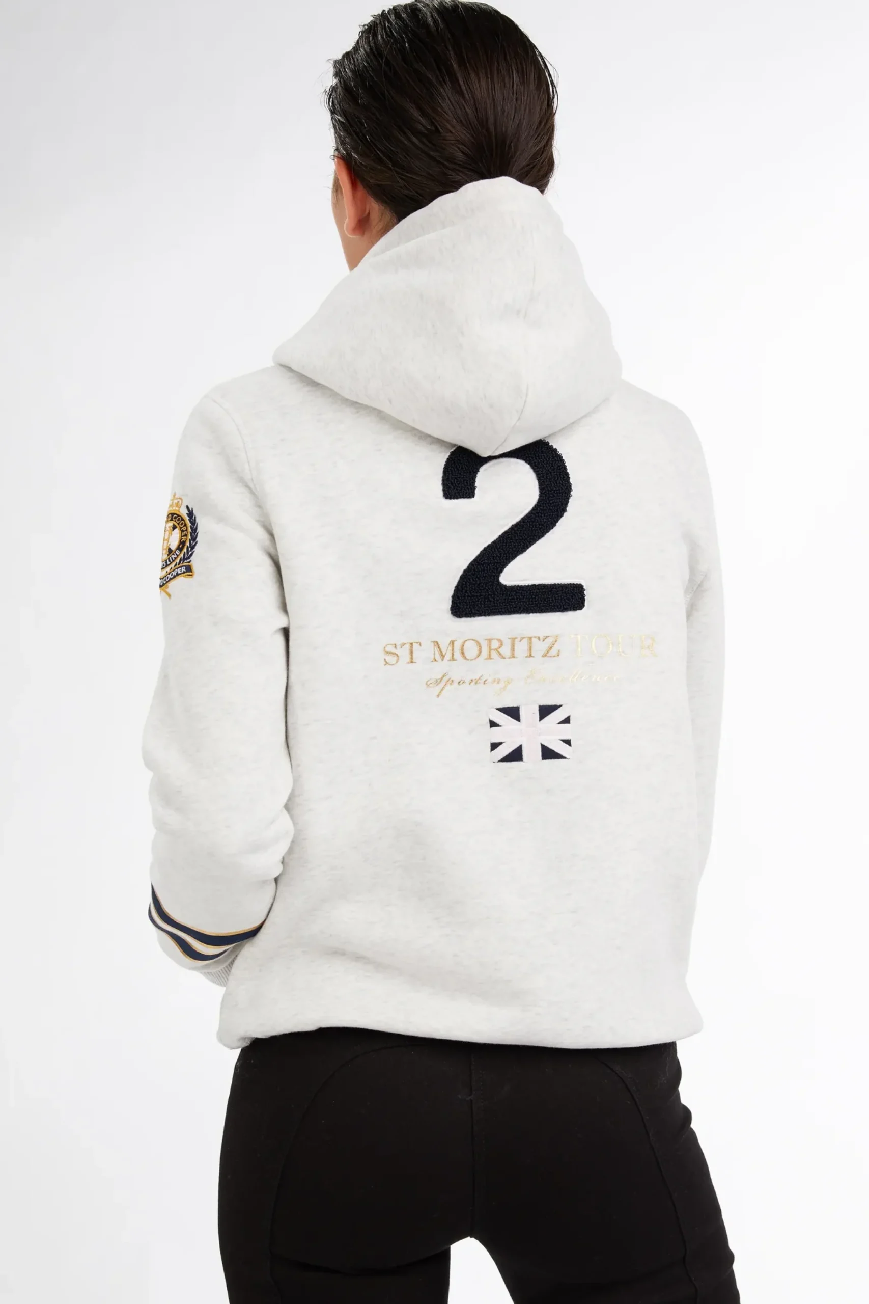 Holland Cooper HC Heritage Hoodie Grey Hot