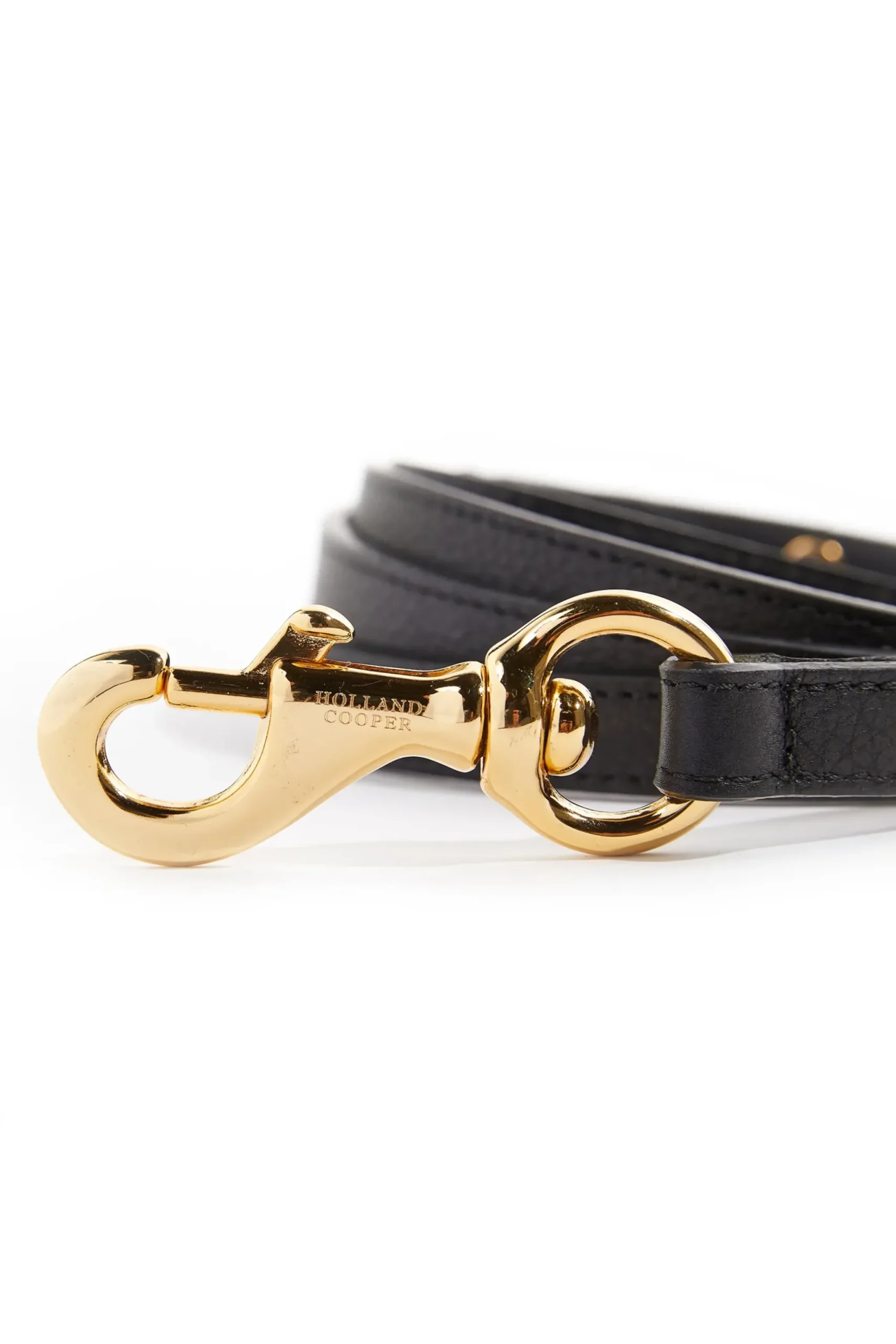 Holland Cooper HC Slim Dog Lead Black Hot