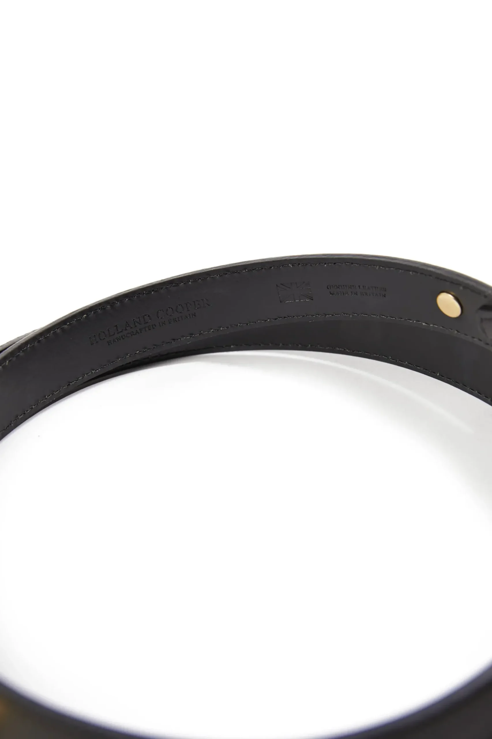 Holland Cooper HC Slim Dog Lead Black Hot