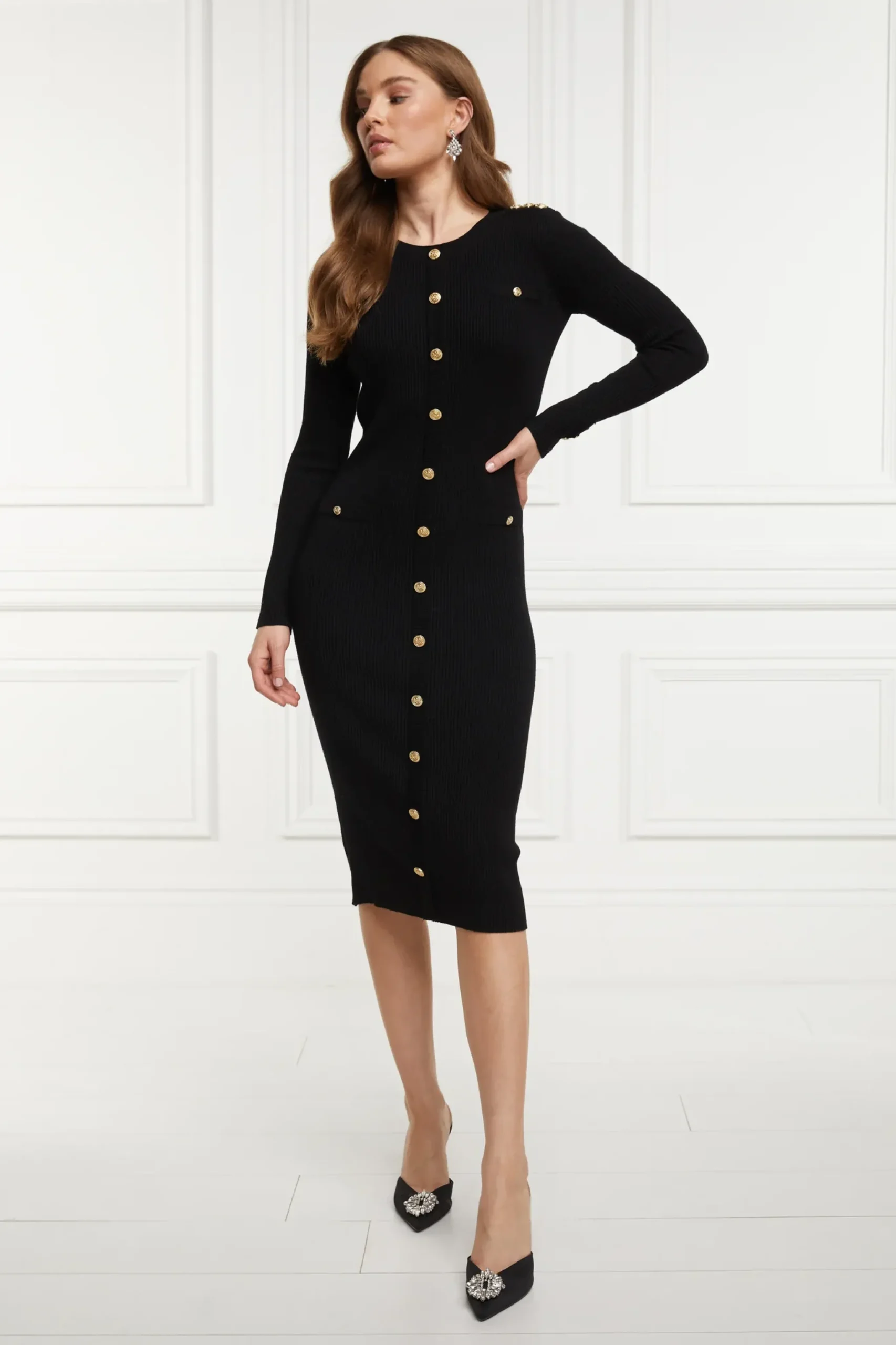 Holland Cooper Hepburn Midi Dress Clearance