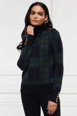 Holland Cooper Heritage Knit Jumper Blackwatch Hot