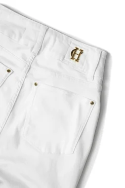 Holland Cooper High Rise Flared Jean White Best
