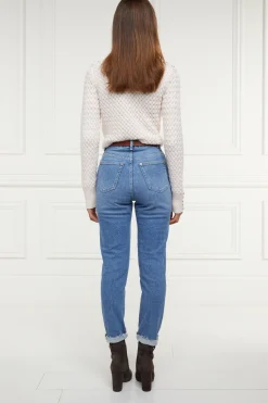 Holland Cooper High Rise Slim Jean Vintage Indigo Online