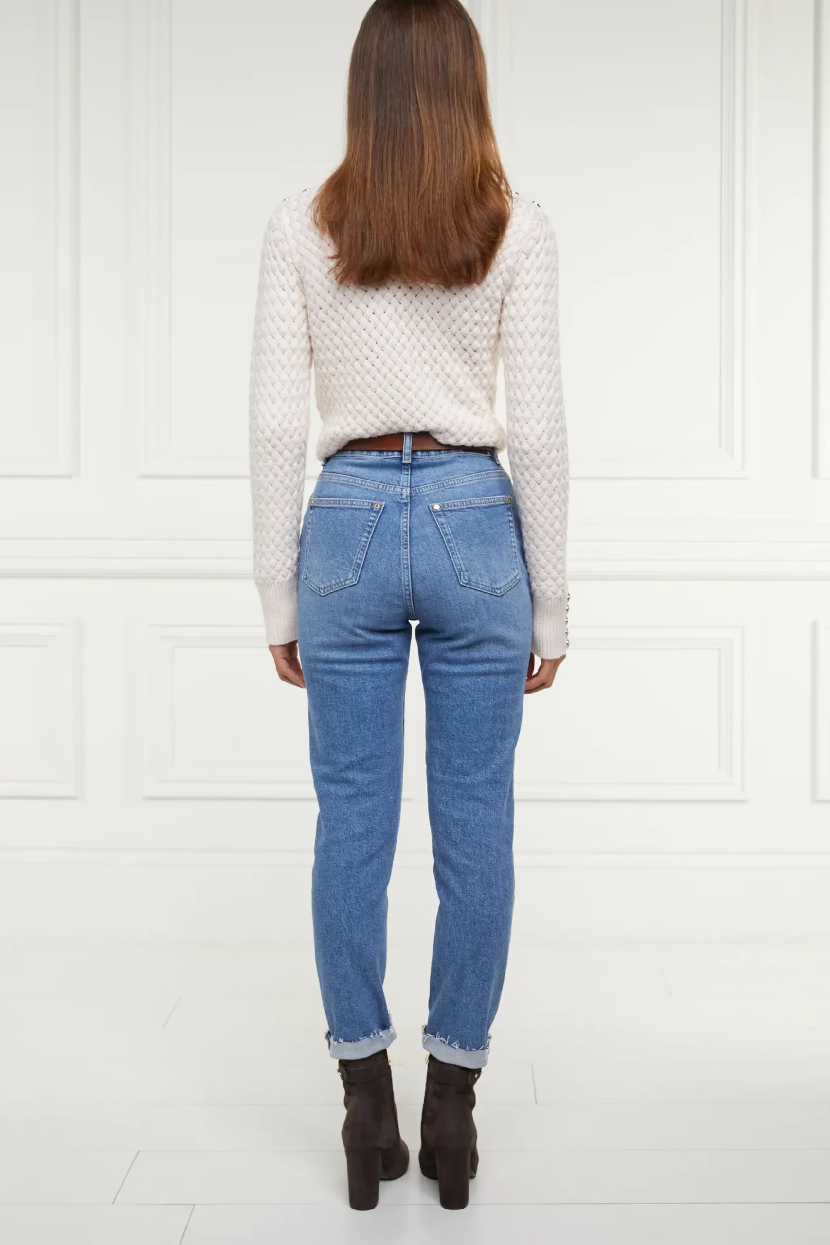 Holland Cooper High Rise Slim Jean Vintage Indigo Online