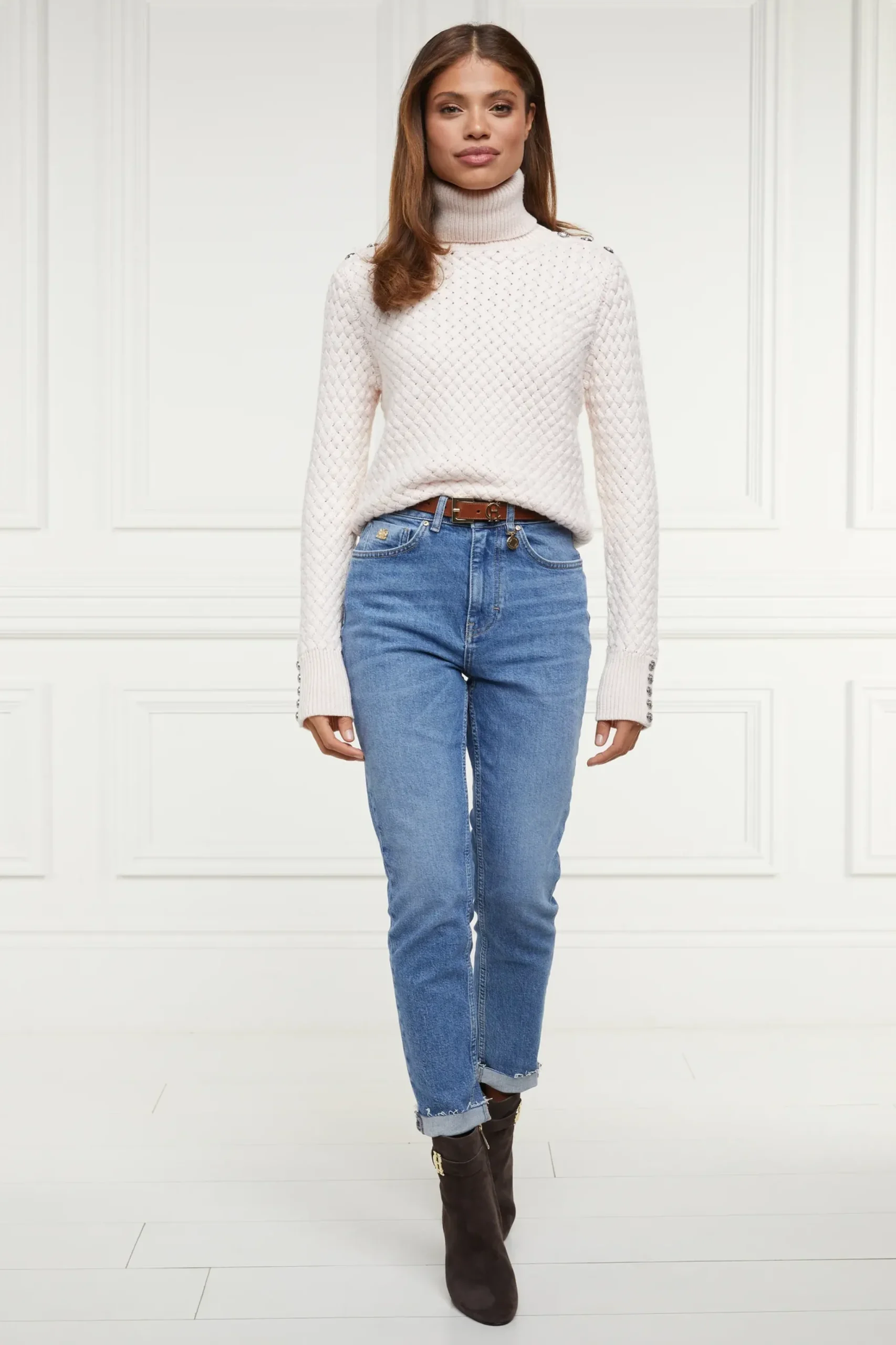 Holland Cooper High Rise Slim Jean Vintage Indigo Online