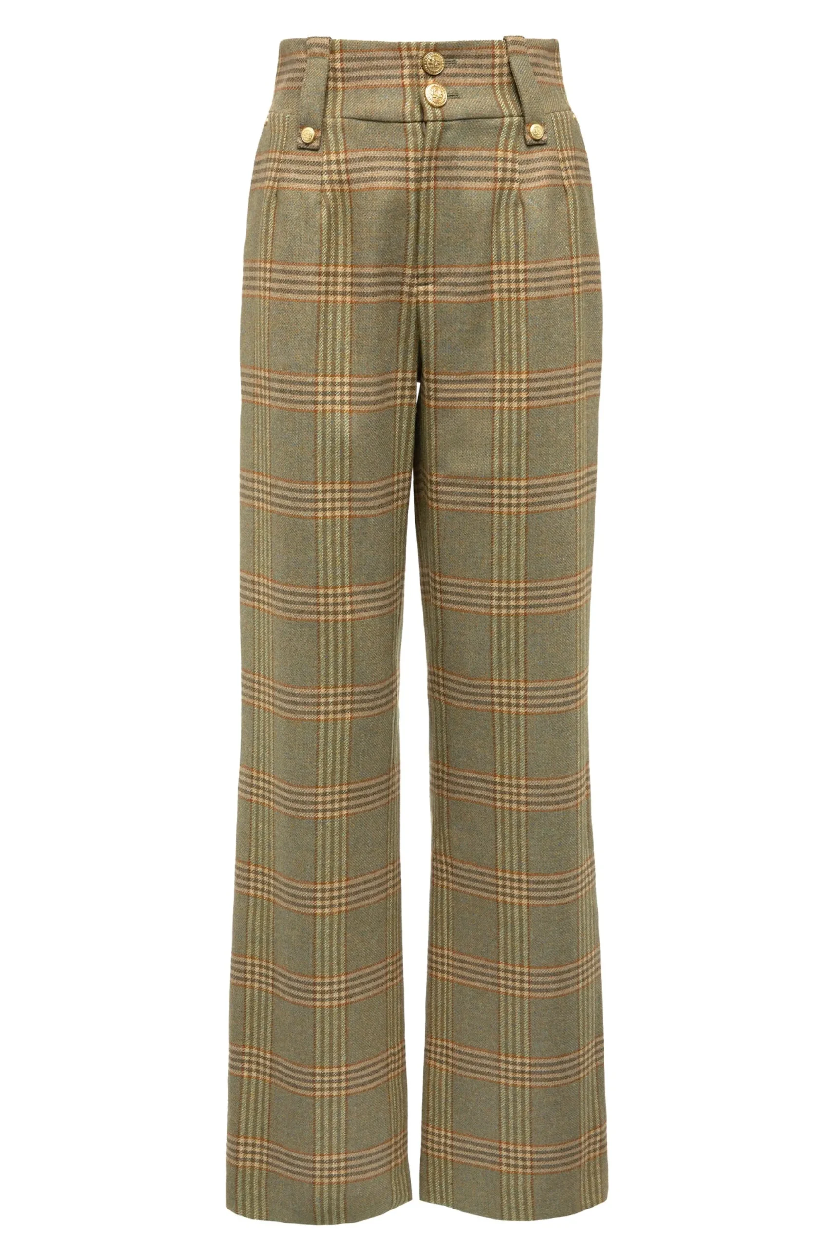 Holland Cooper High Waisted Straight Trouser Leveret