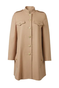 Holland Cooper Highbury Cape Coat Camel New