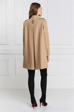 Holland Cooper Highbury Cape Coat Camel New