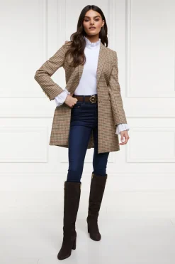 Holland Cooper Highgrove Coat Charlton Tweed Hot
