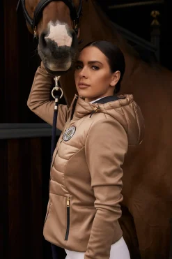 Holland Cooper Hybrid Shell Jacket Cappuccino Online