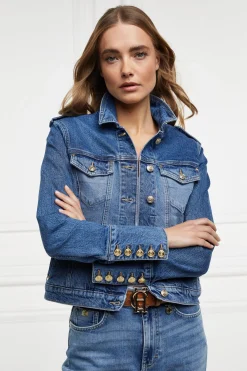 Holland Cooper Iconic Denim Jacket Hot
