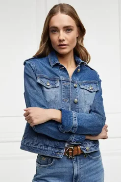 Holland Cooper Iconic Denim Jacket Hot