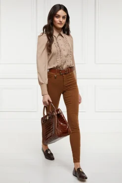 Holland Cooper Jodhpur Jean Dark Caramel Sale