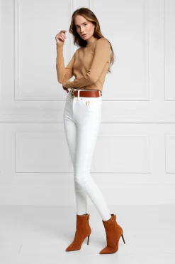 Holland Cooper Jodhpur Jean Optic White New