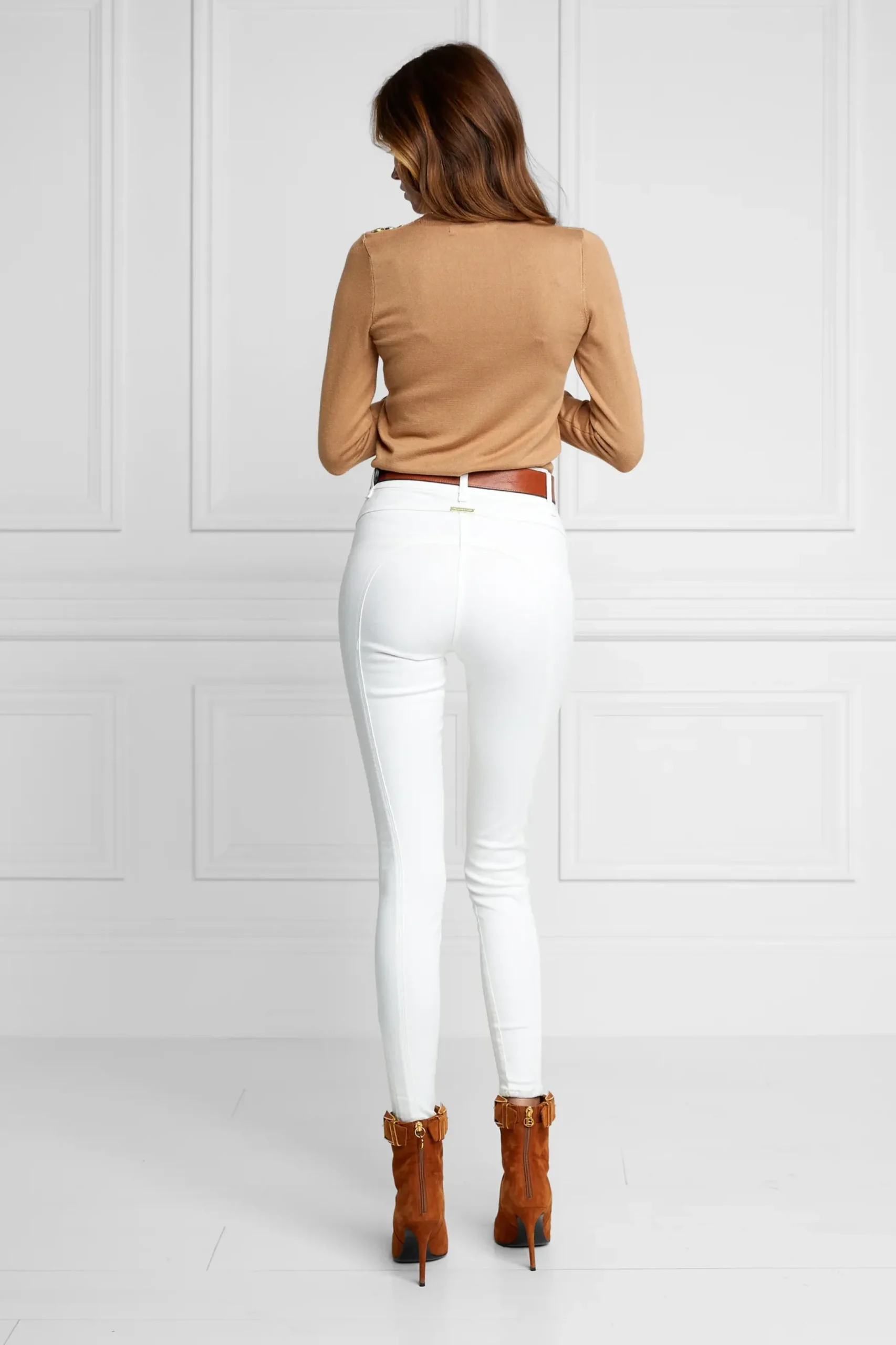 Holland Cooper Jodhpur Jean Optic White New