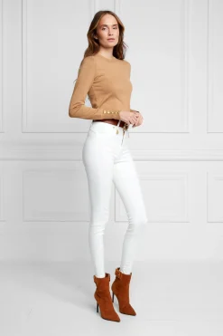 Holland Cooper Jodhpur Jean Optic White New