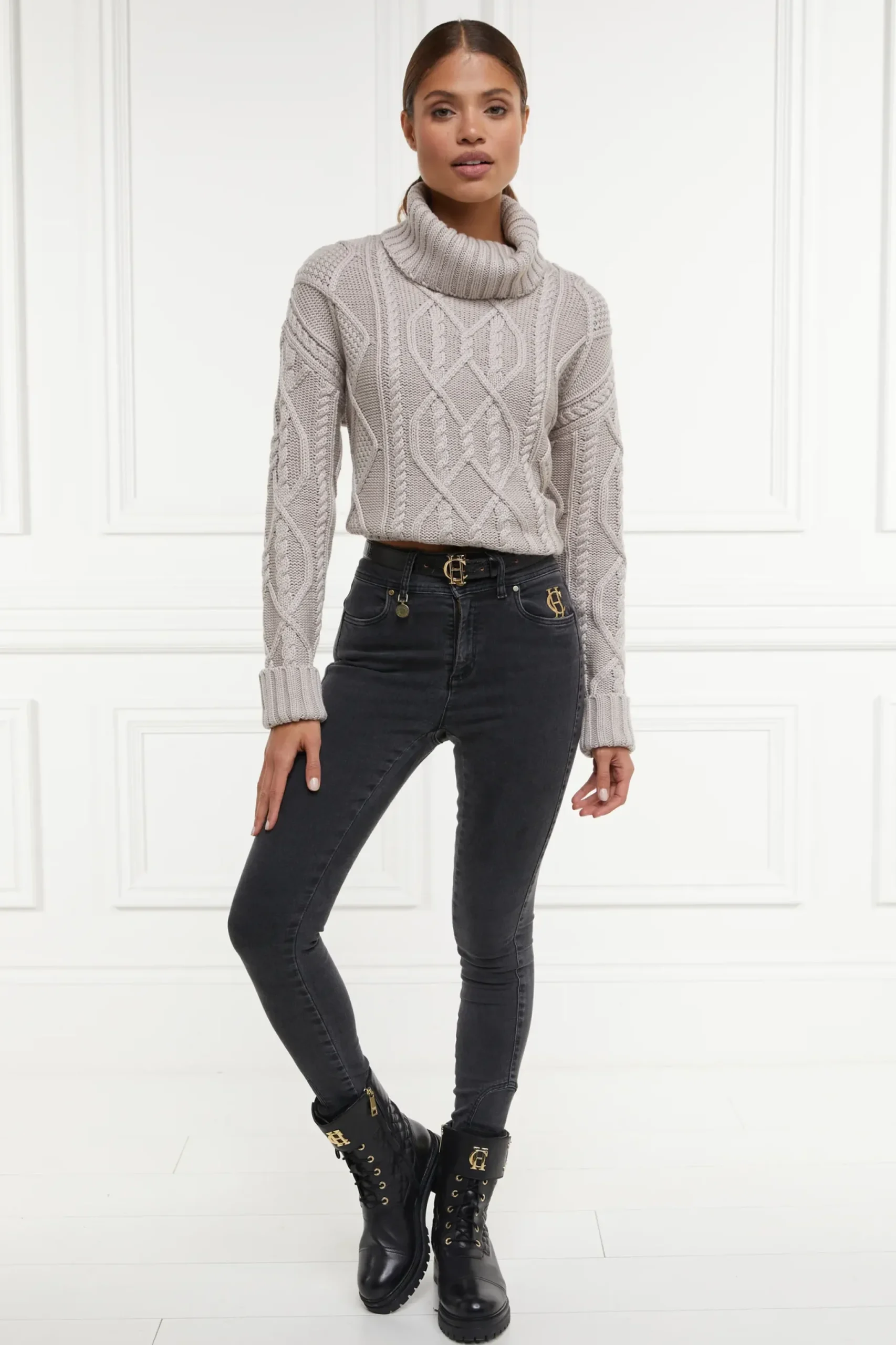 Holland Cooper Jodhpur Jean Washed Black