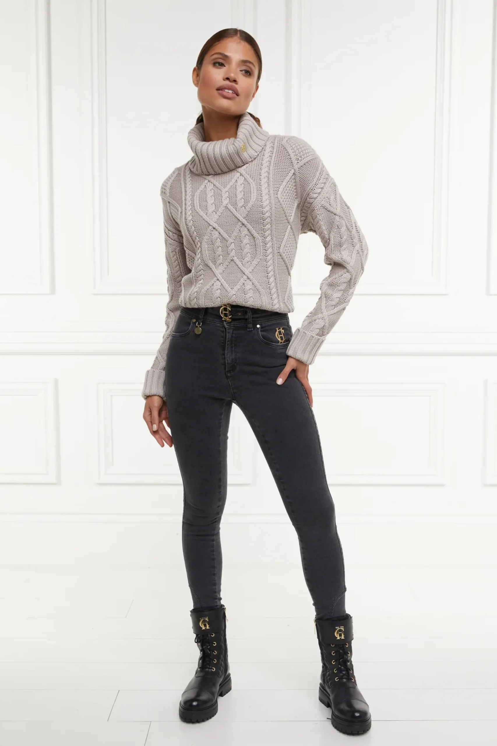 Holland Cooper Jodhpur Jean Washed Black