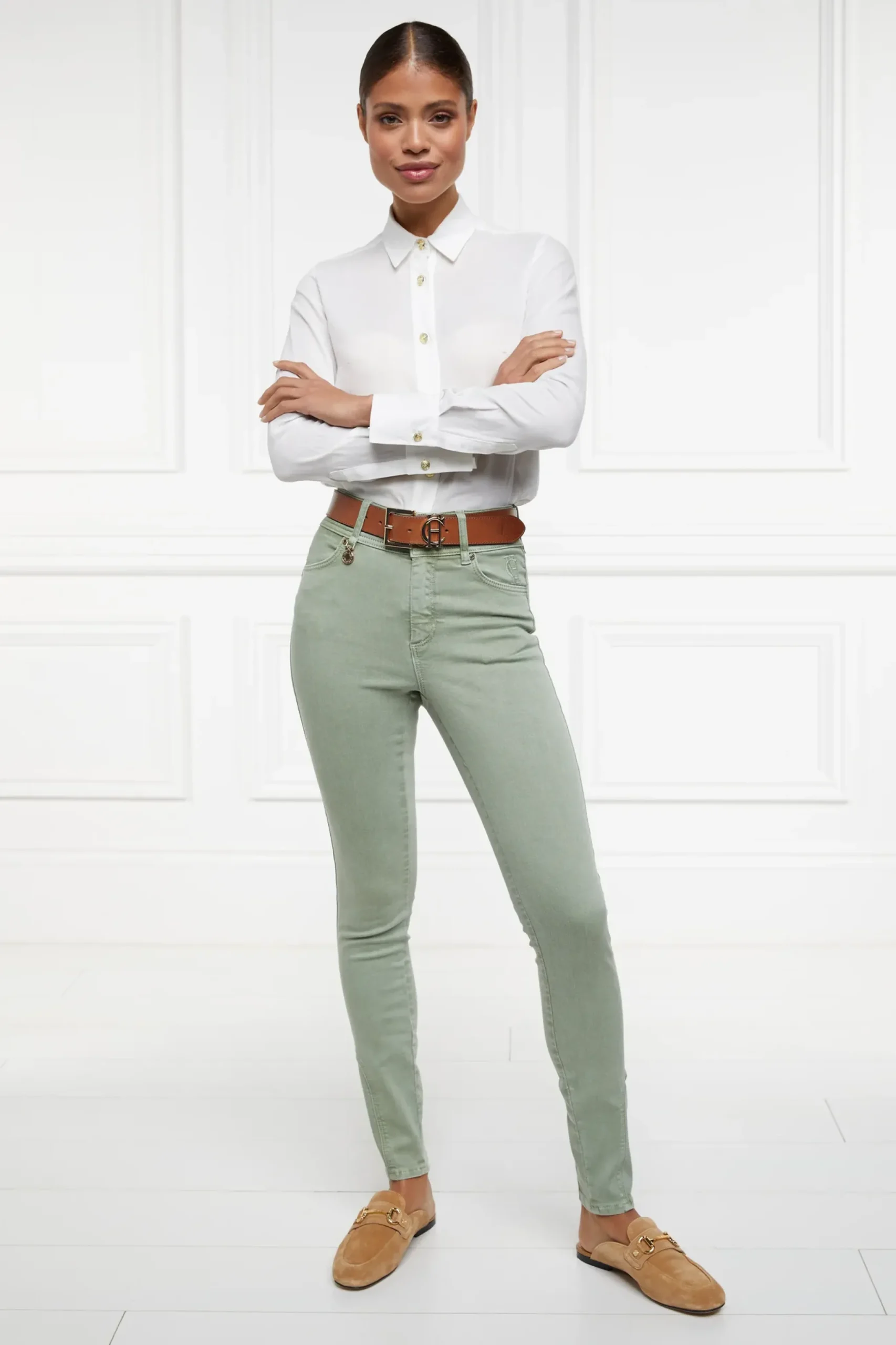 Holland Cooper Jodhpur Jean Sage Sale