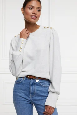 Holland Cooper Kelso Crew Grey Marl Hot