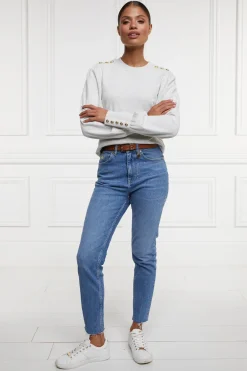 Holland Cooper Kelso Crew Grey Marl Hot