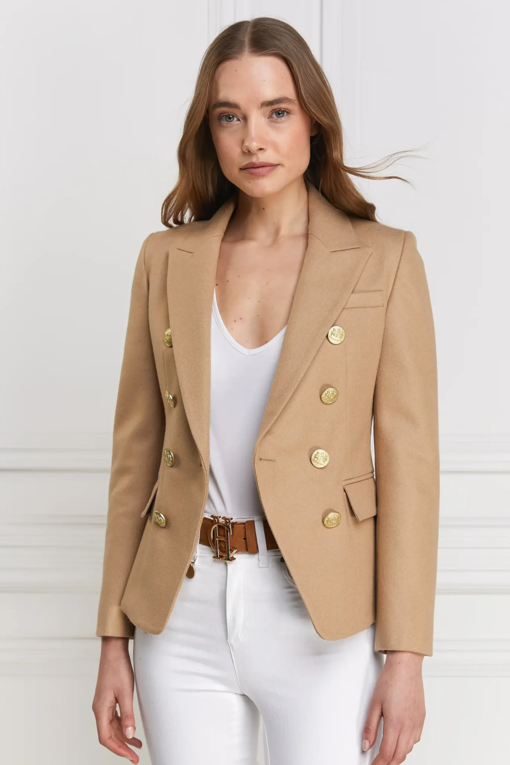 Holland Cooper Knightsbridge Blazer Camel Sale