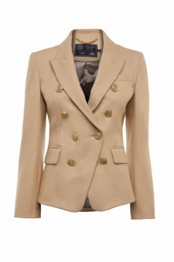 Holland Cooper Knightsbridge Blazer Camel Sale