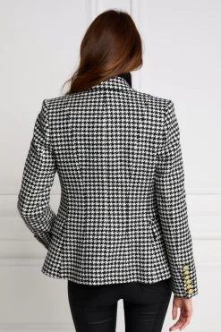 Holland Cooper Knightsbridge Blazer Houndstooth New