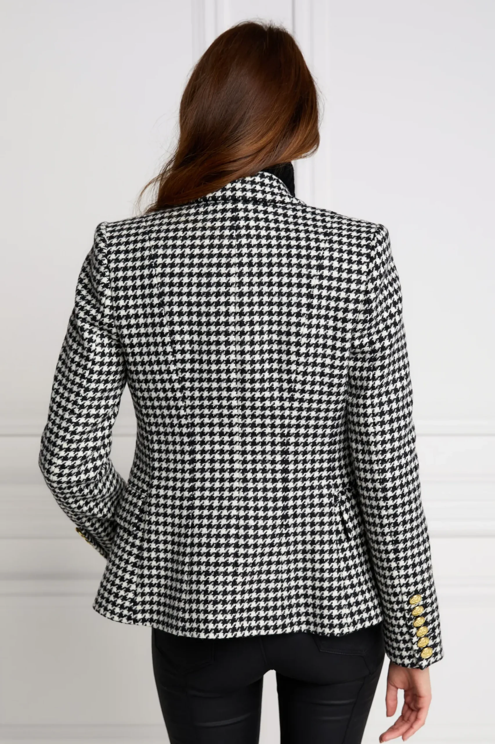 Holland Cooper Knightsbridge Blazer Houndstooth New