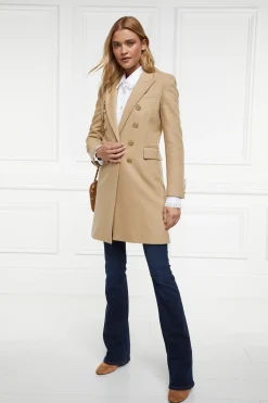 Holland Cooper Knightsbridge Coat Camel Outlet