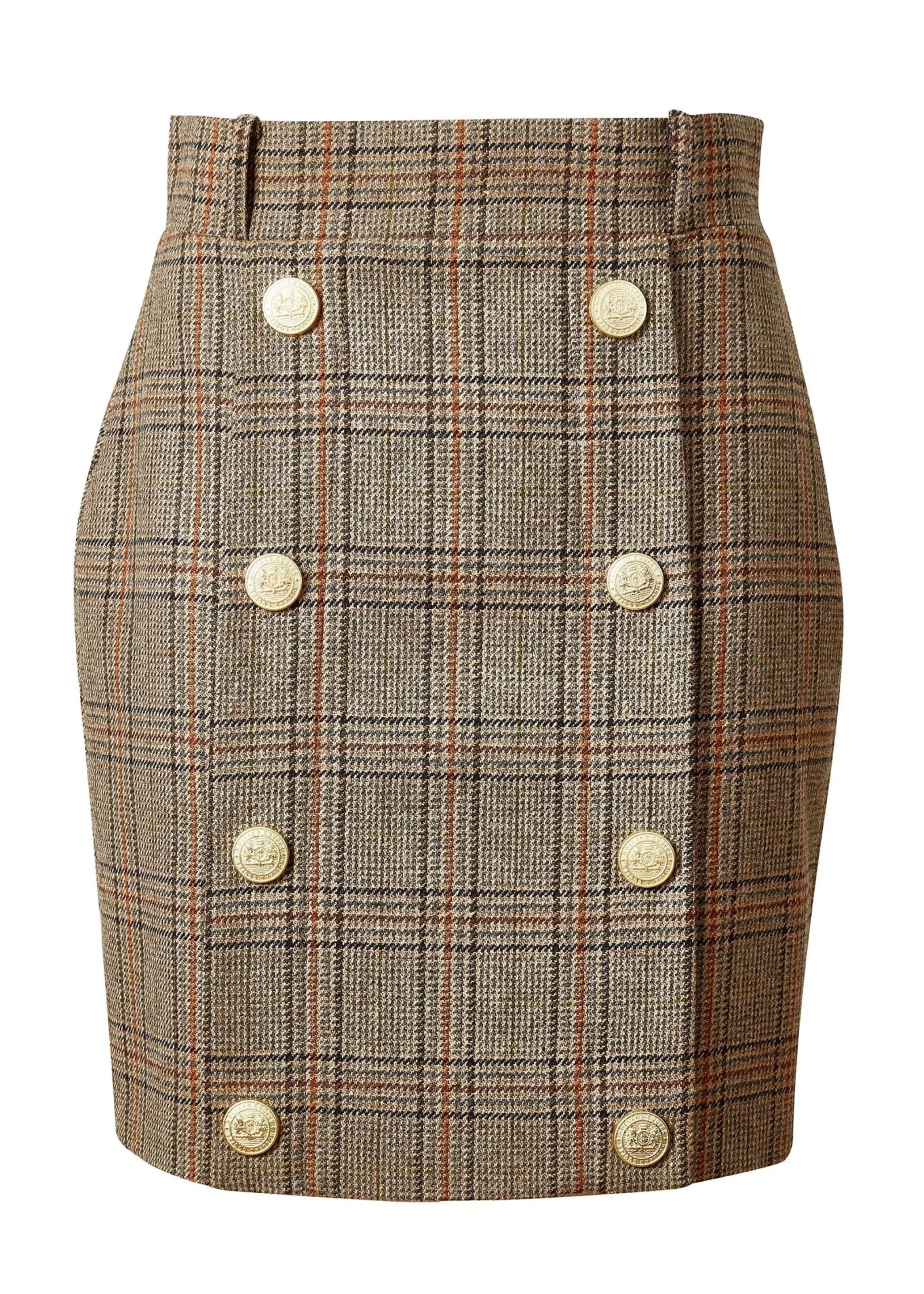 Holland Cooper Knightsbridge Skirt Bourbon Tweed Discount