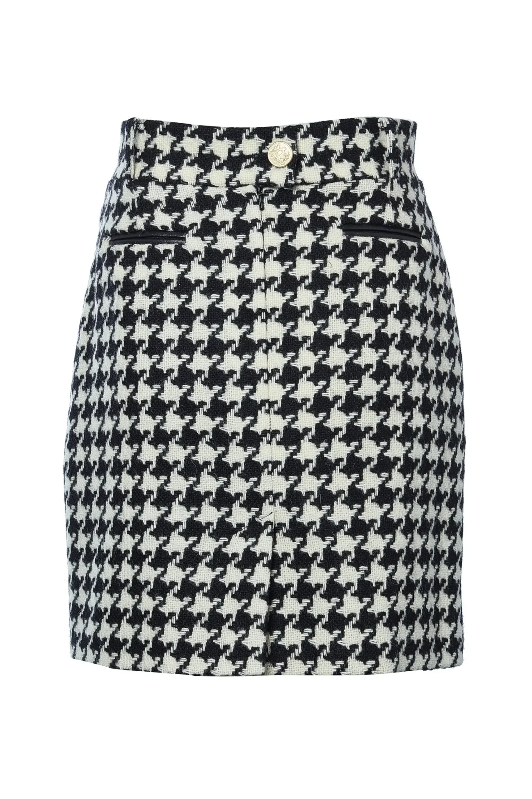 Holland Cooper Knightsbridge Skirt Large Scale Houndstooth Online