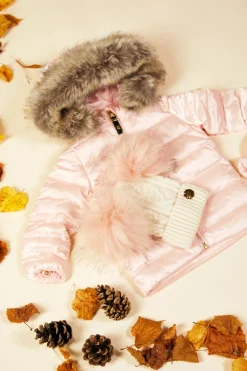 Holland Cooper Little Hewitts Puffer Light Pink Outlet