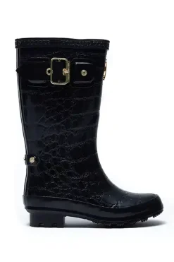 Holland Cooper Little Wellie - Junior Liquorice Outlet