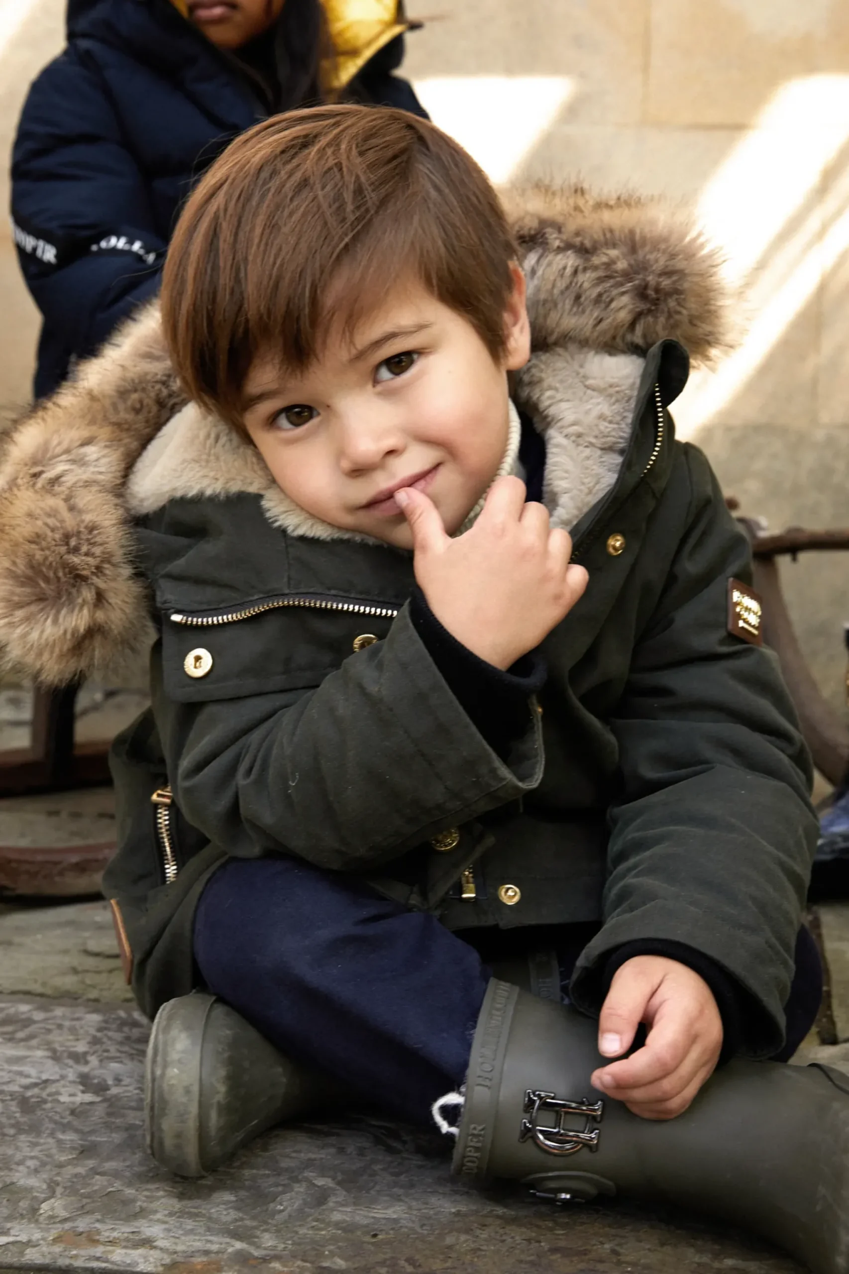 Holland Cooper Little Wellie - Toddler Dinosaur Green Sale